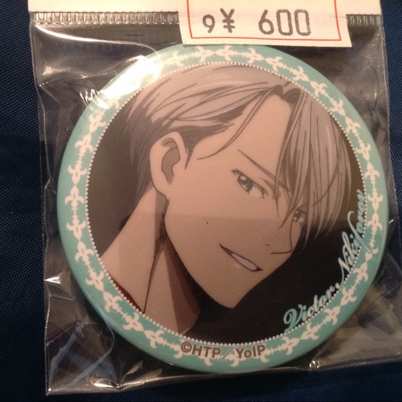 Yuri on Ice Victor Nikiforov Pins from Japan, NWOT - Picture 3 of 4